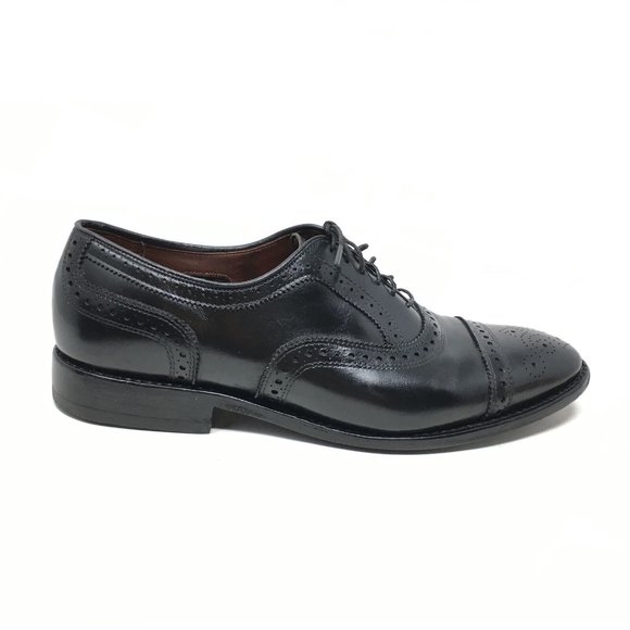 Allen Edmonds Strand Oxfords Shoes Size 10.5 Black main image 10